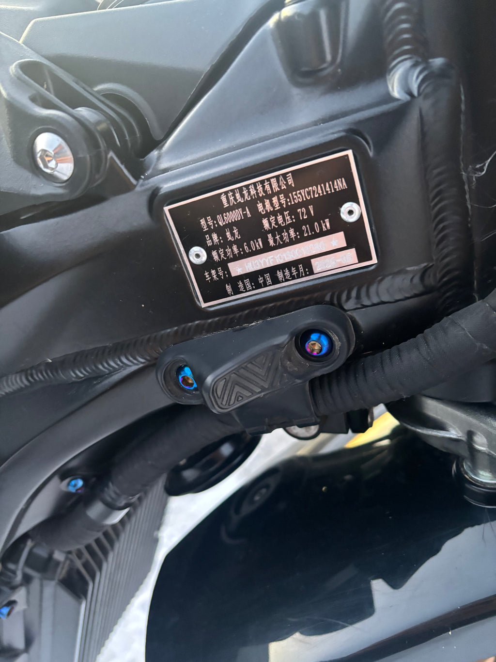 Surron Ultra Bee Titanium Bolt Kit DevMoto