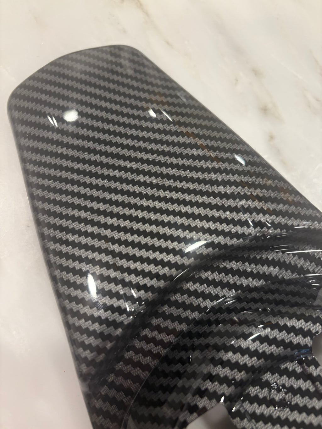 Carbon fiber Style Bundle (fender, battery, ignition) Carbon Moto