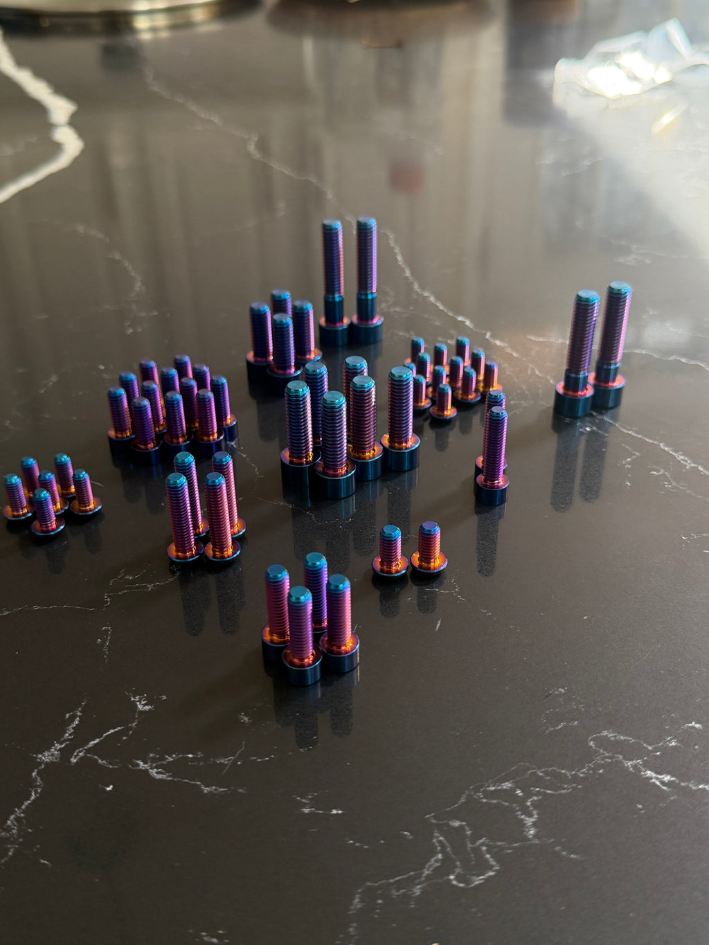 Tuttio Titanium Bolt Kit Endless Emotos