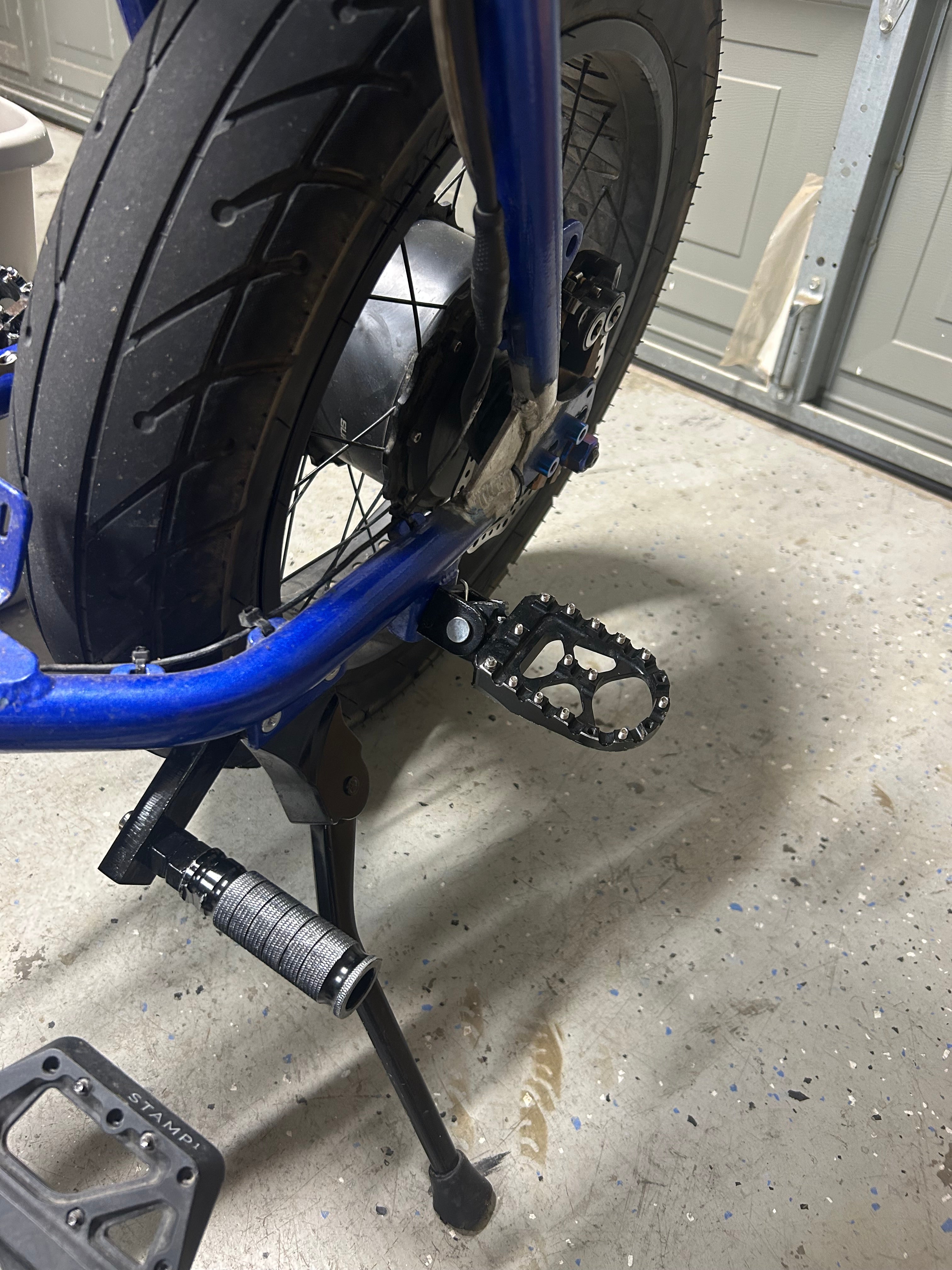 Ebike Universal mx style pegs Ckv’s Garage