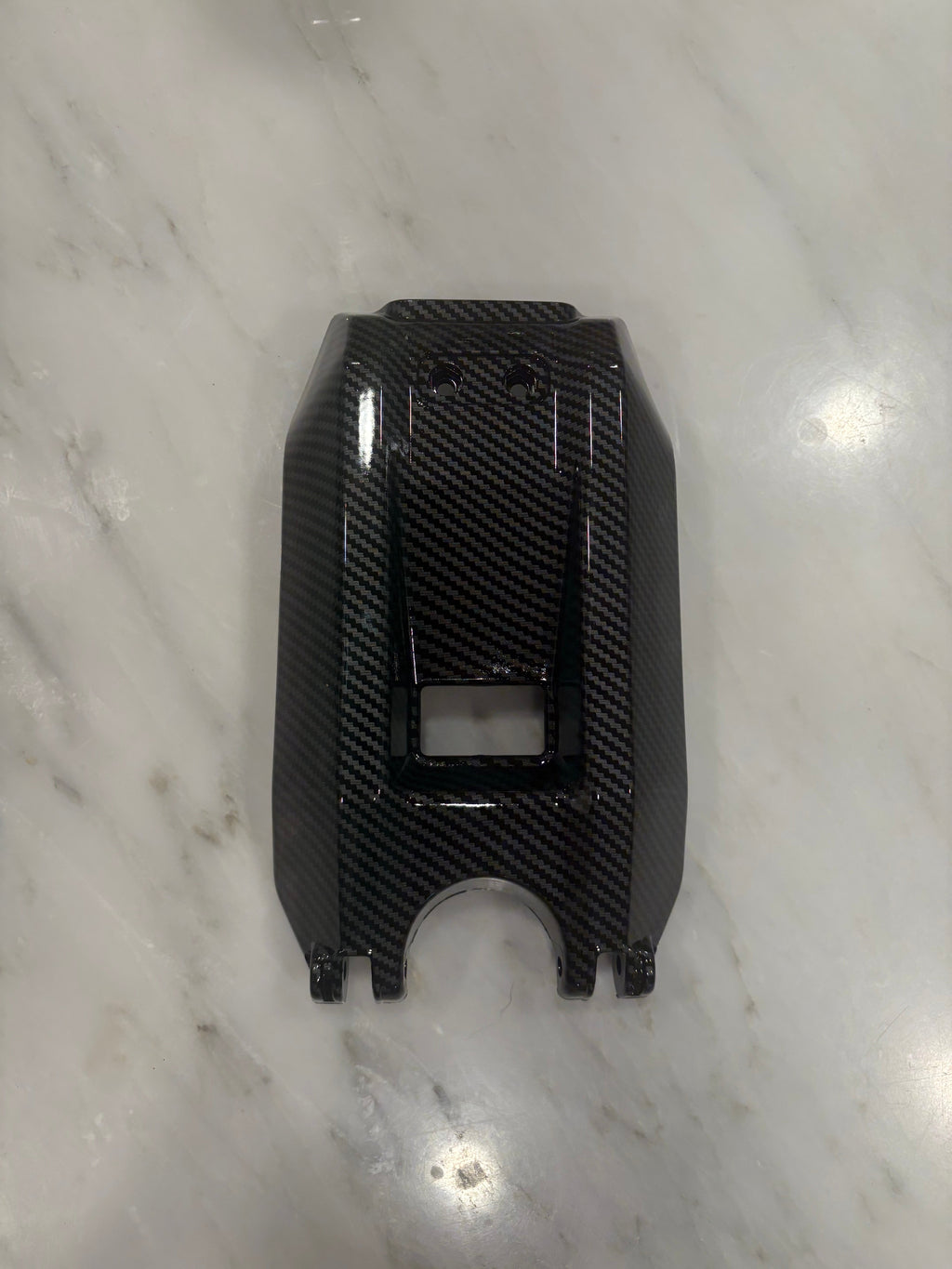 Carbon Fiber Style Battery Lid Carbon Moto