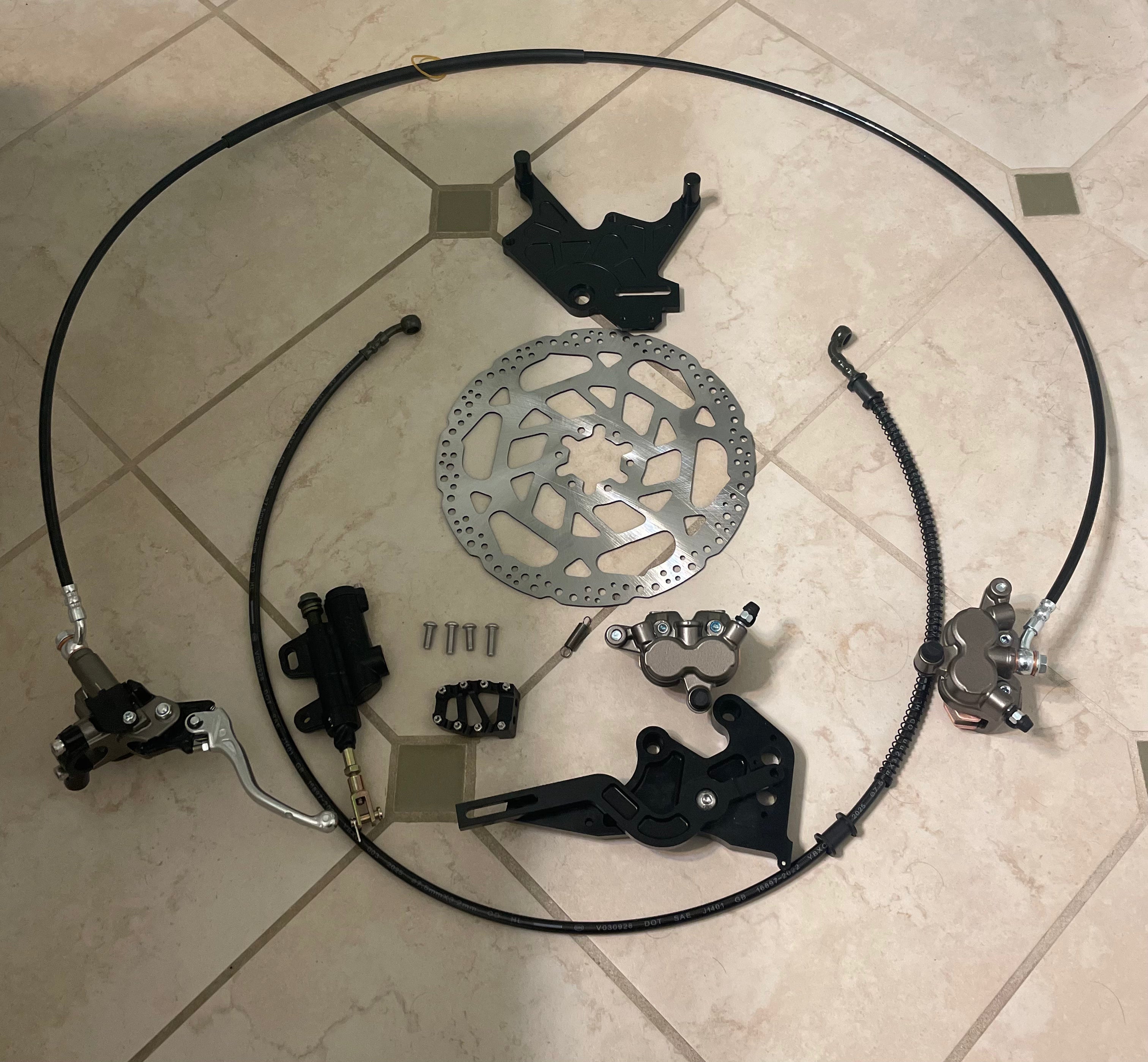 ULTIMATE Surron LBX/E Ride Moto Handbrake & Footbrake Kit Surgeracingco