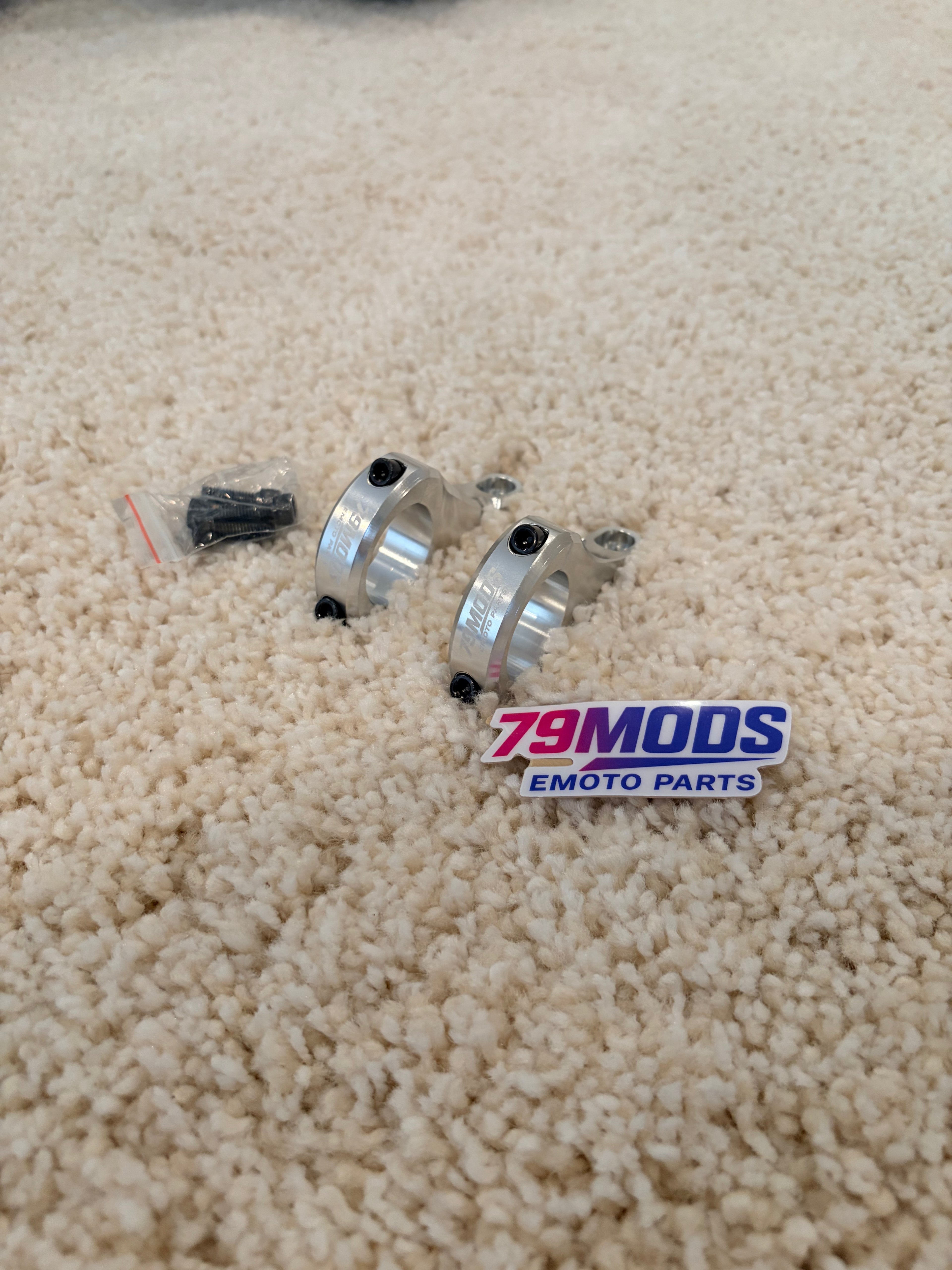 Chrome Direct Handlebar Stem Mount (All Emotos) 79mods