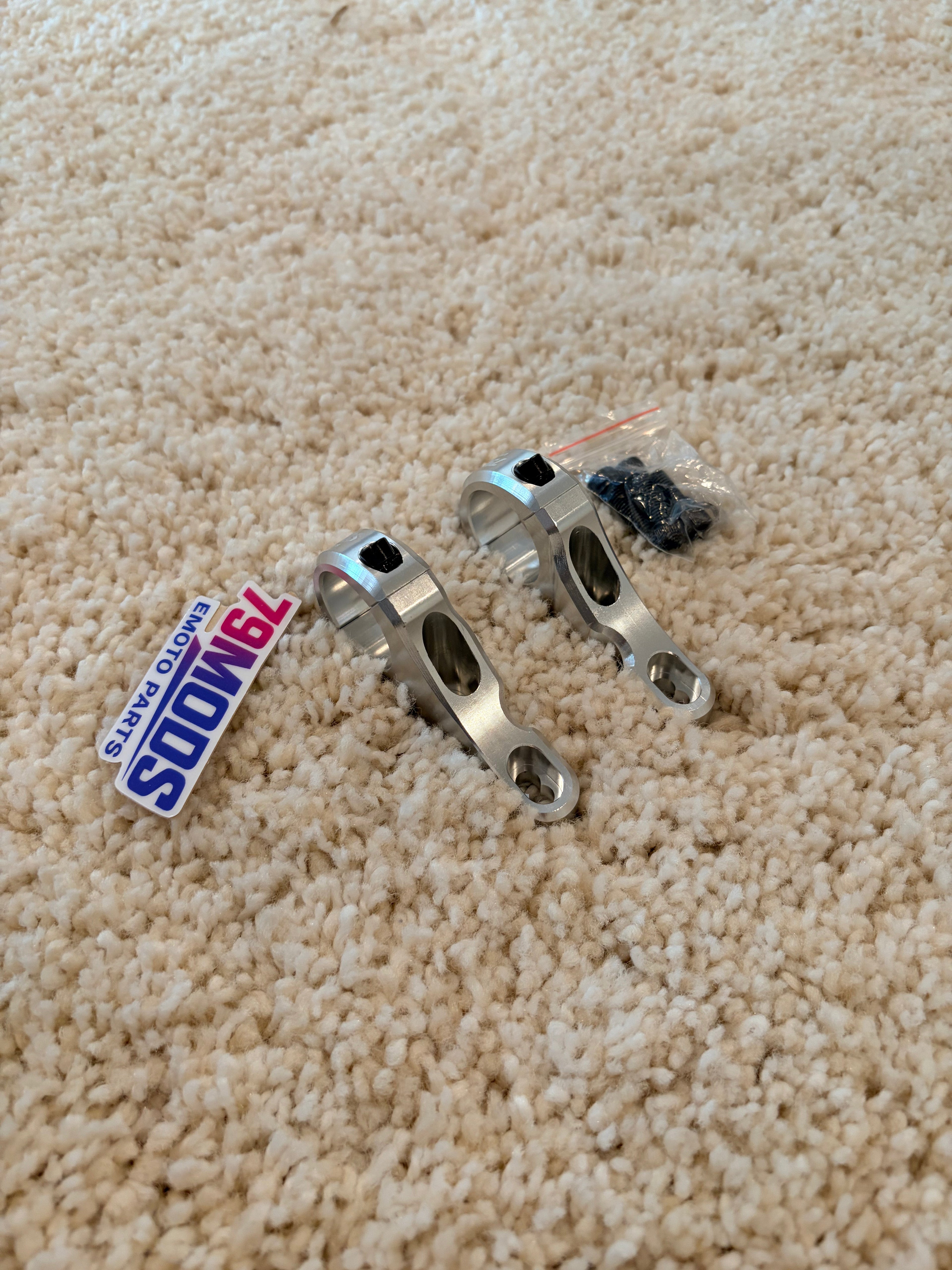 Chrome Direct Handlebar Stem Mount (All Emotos) 79mods