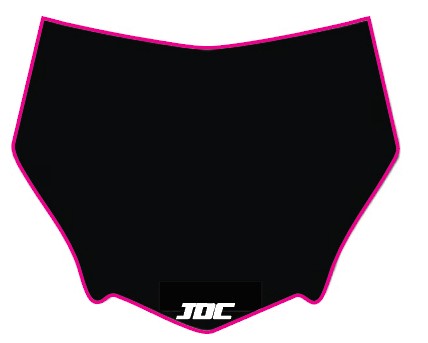 Custom Motocutz Number Plate Decal JDCustoms