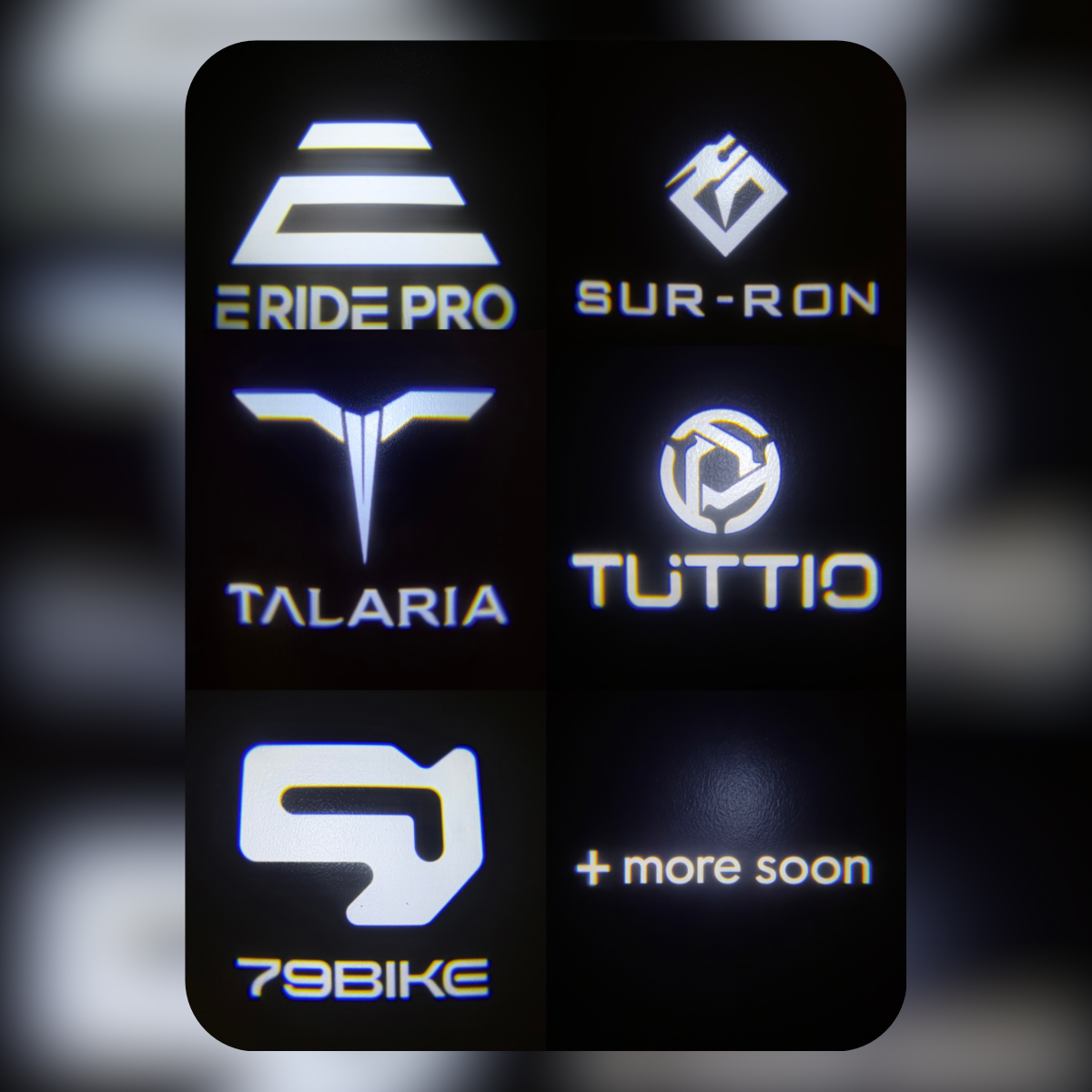Quality Emoto Logo Lights Purge Moto